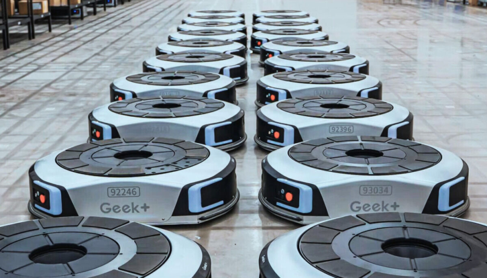 Geek+ er blant verdens aller største produsenter av AMR-løsninger.