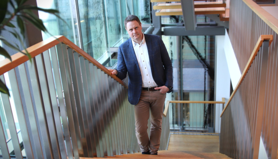 Harald Solberg, administrerende direktør i Norsk Industri, er spent på hvordan norsk eksportnæring vil påvirkes av den forestående 'tollkrigen' mellom USA og EU.