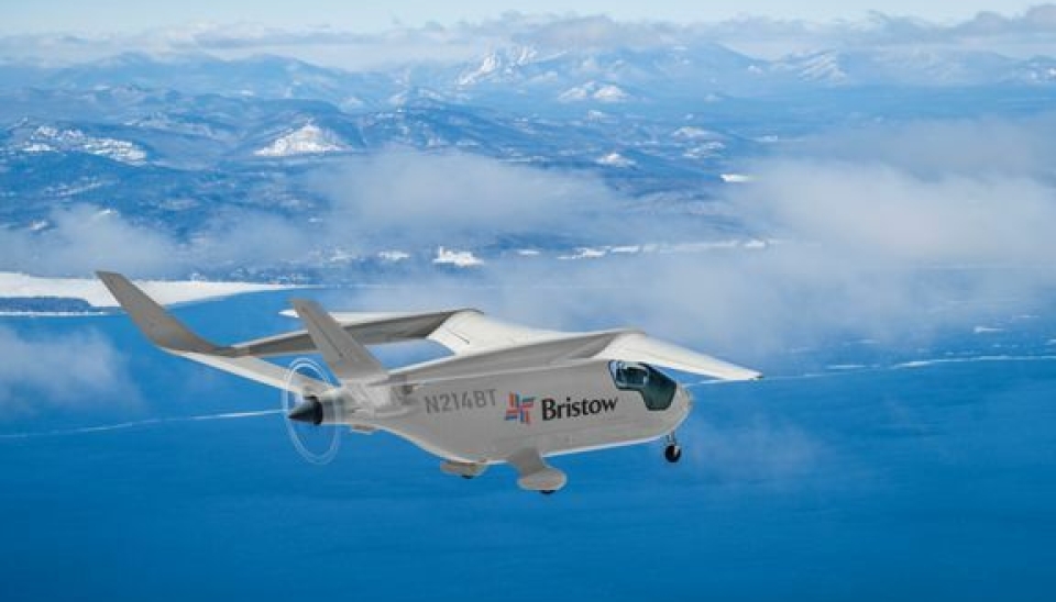 BETA ALIA, som skal testflys mellom Stavanger og Bergen.