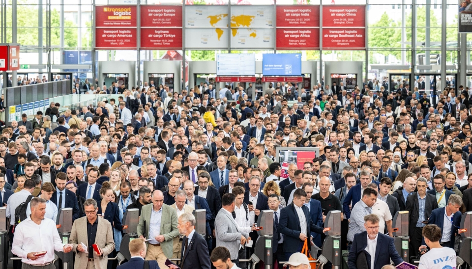 Det var tett med folk da portene åpnet til årets store messe-event i logistikkbransjen.