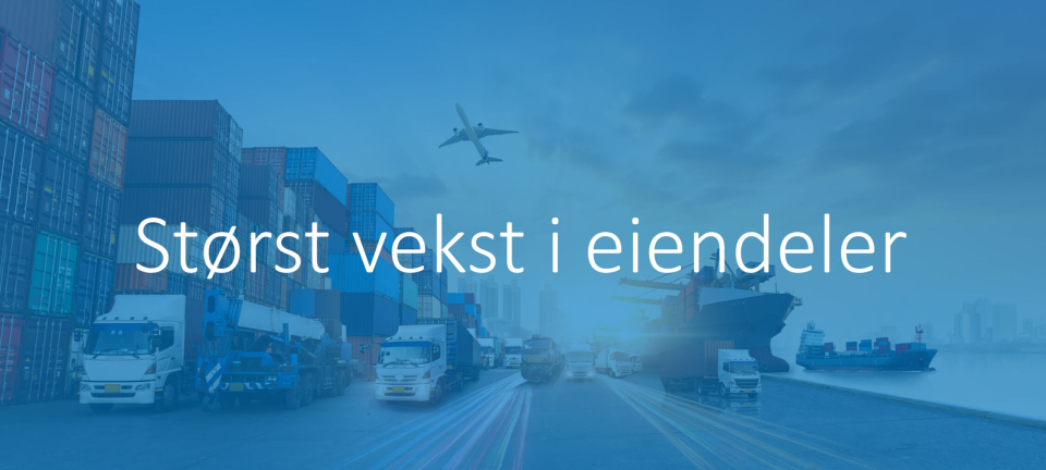 2024 vs 2023: Disse økte eiendelene mest i fjor
