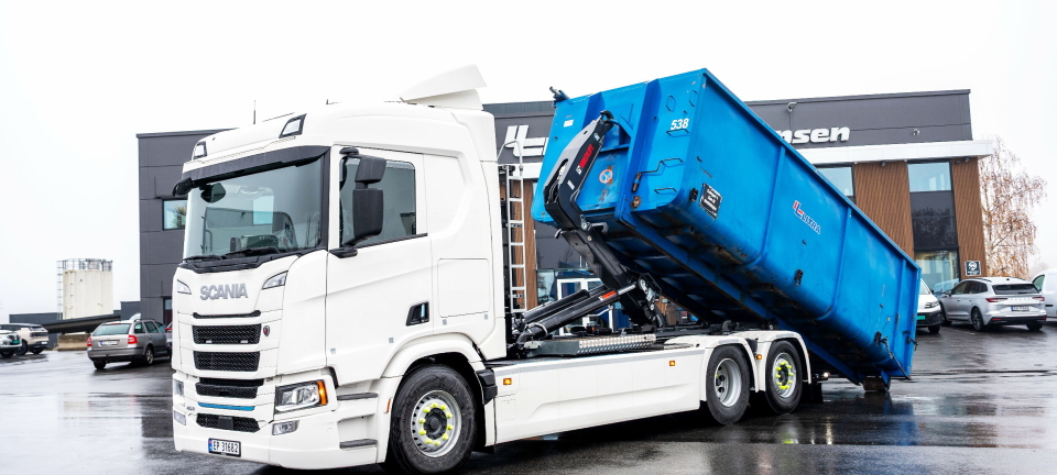 Litra tar el-grep: Starter utrulling av elektriske Scania-lastebiler