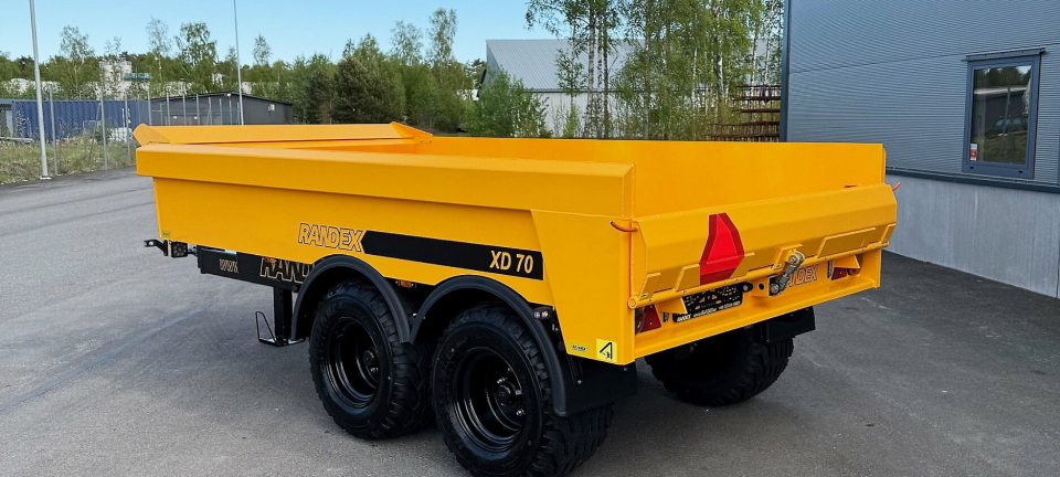 Lansert: Ny mindre dumperhenger for hjulgravere