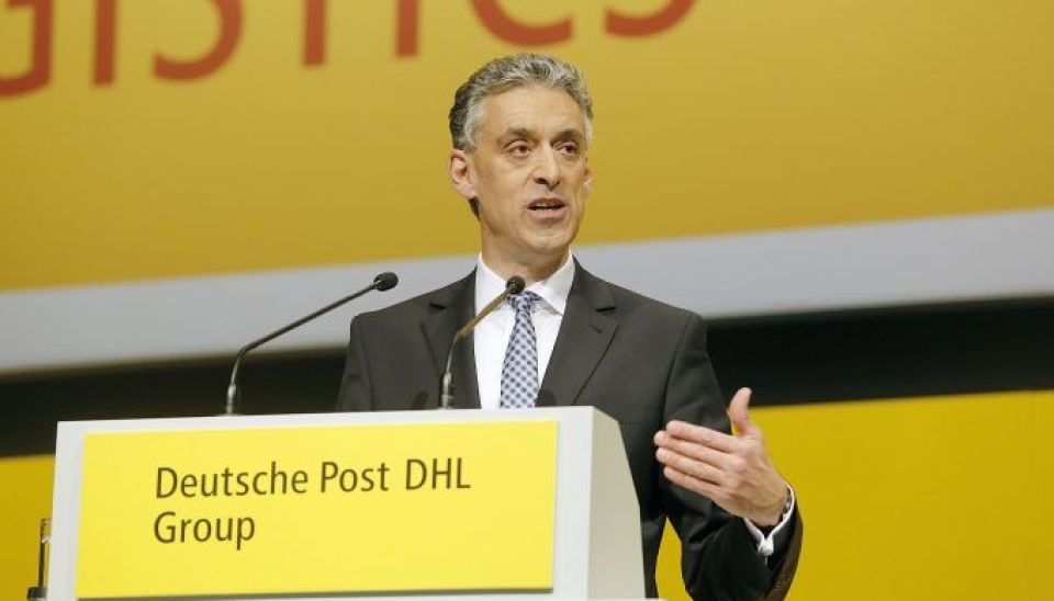 Frank Appel, CEO i Deutsche Post DHL Group.