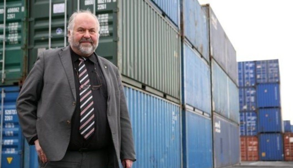 Gunnar Lysholm ønsker Orkanger som den nye Containerbyen. Foto: Per Dagfinn Wolden