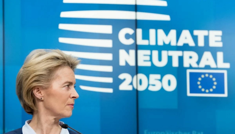 EU skal bli en verdensleder innen klima, og vil i år gjøre Europa “Fit for 55” med en tiltakspakke som vil forplikte og tilrettelegge for å kutte klimautslipp med 55% innen 2030. (Foto: Etienne Ansotte/EC - Audiovisual Service)