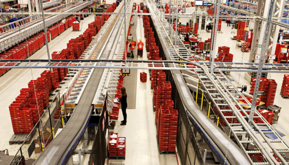 Veksten i pakker fra netthandelen har vært på 58 prosent siste 12 måneder, pr. første kvartal.