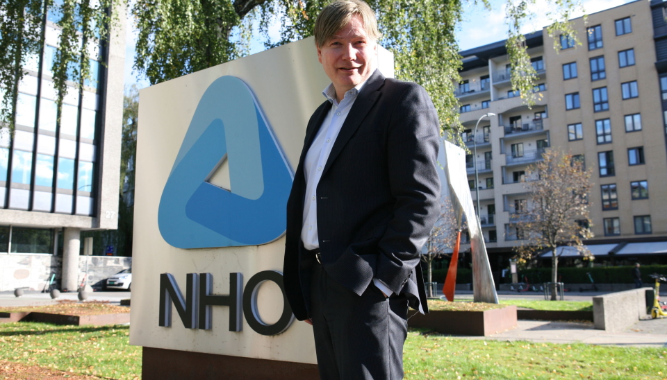 En NTP-fornøyd Ole A. Hagen. Foto: Per Dagfinn Wolden