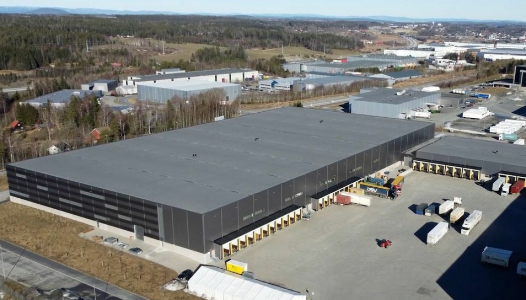 Helthjem har flyttet inn i 12.000 ny terminal på Vestby på 12.000 kvadratmeter. (Foto: Ketil Haugland)