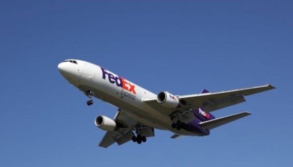 Federal Express på topp blant de globale flyfraktselskapene.