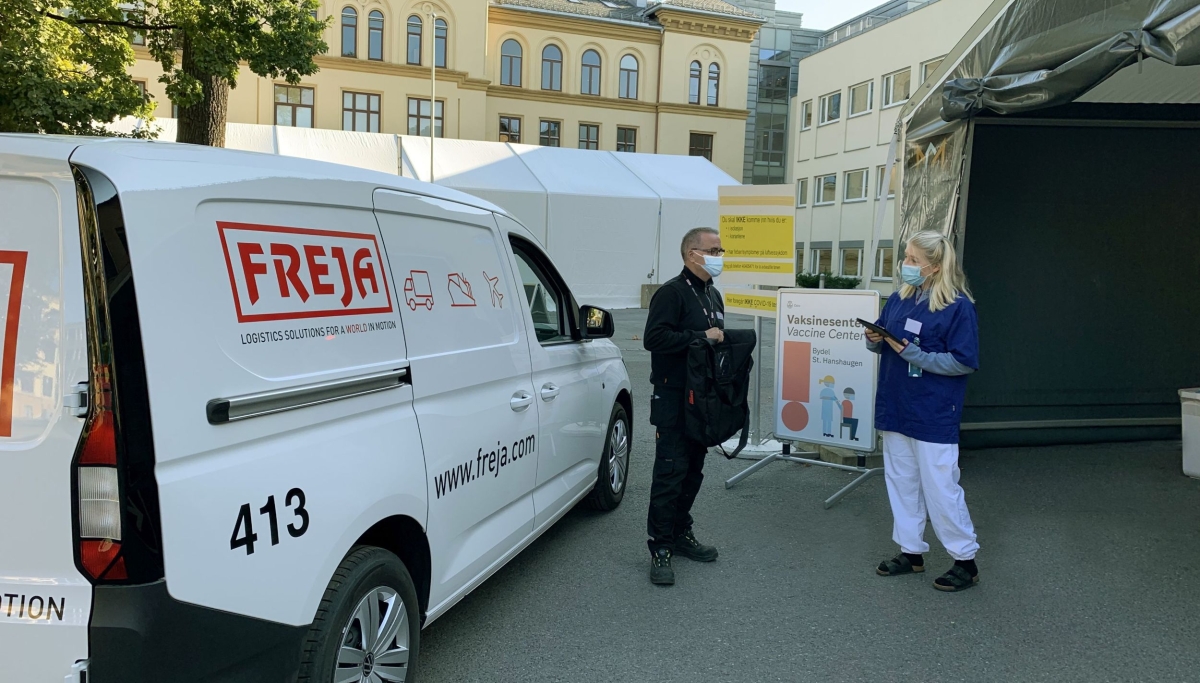Freja Primary Injection Freja har distribuert over 1 million vaksinedoser i Oslo