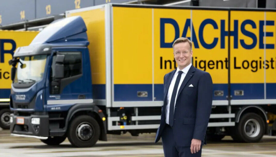 Tuomas Leimio, Managing Director hos Dachser Finland European Logistics. Foto: Dachser