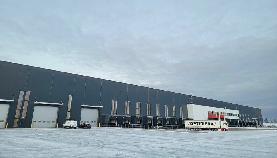 1. desember overtok Optimera sitt nye sentrallager på 23.000 kvadratmeter i Vestby, sør for Oslo. (foto: Optimera)