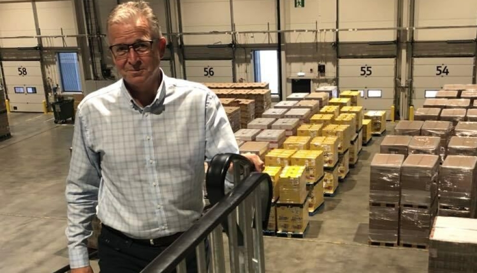 Vice President Supply Chain, Pål Christian Andersen, leder logistikken og verdikjeden i Norges største containerimportør, Europris.