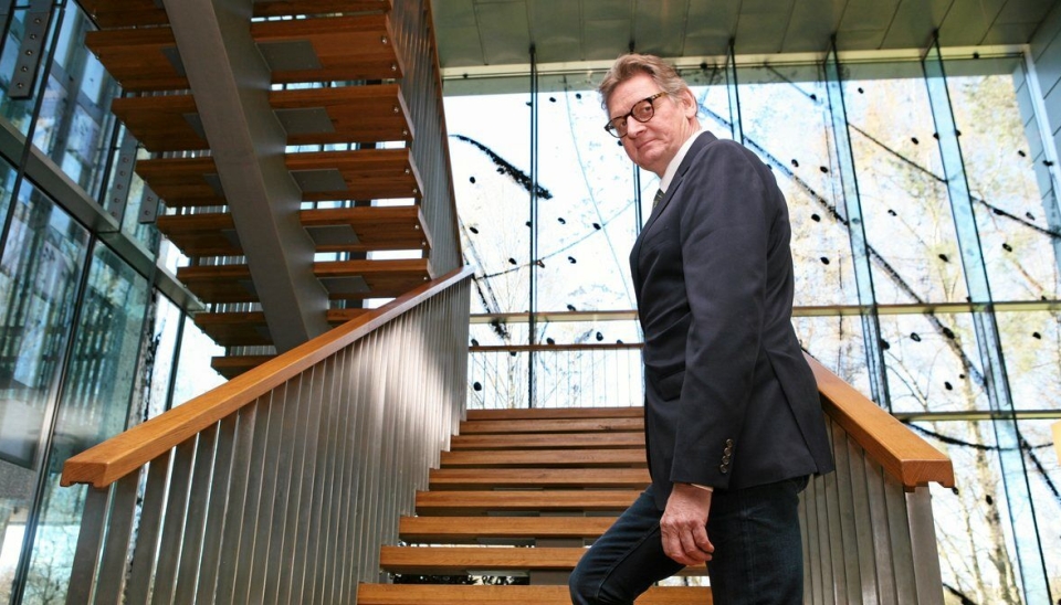 Kompetanseansvarlig Claus Haals i NHO LT mener en ny generasjon yrkessjåfører kan redde sjåførmangelen. Foto: Per Dagfinn Wolden