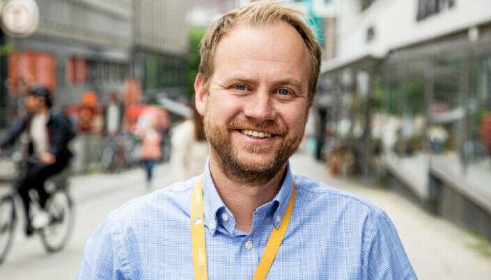 Daglig leder Anders Lunde Angen i Helthjem. (Foto: Øyvind Ludt)