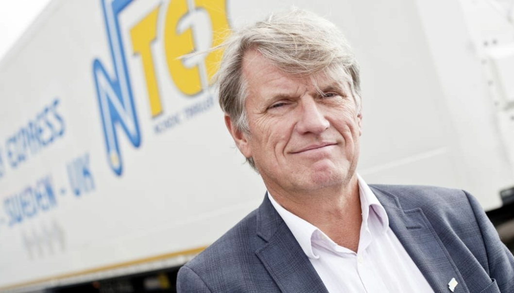 Adm. direktør Thomas Ström i Ntex forteller stolt at selskapet nå tar nye markedsandeler påde på kontinentet og Sør-Europa.
