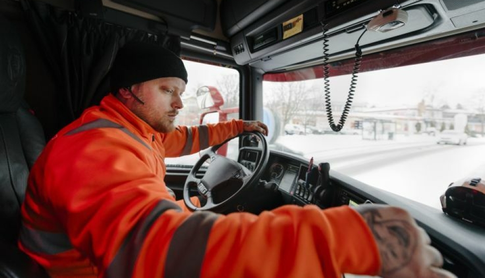 - Transportbransjen må ta sjåførutdanningen selv. (Foto: Utdanning.no)
