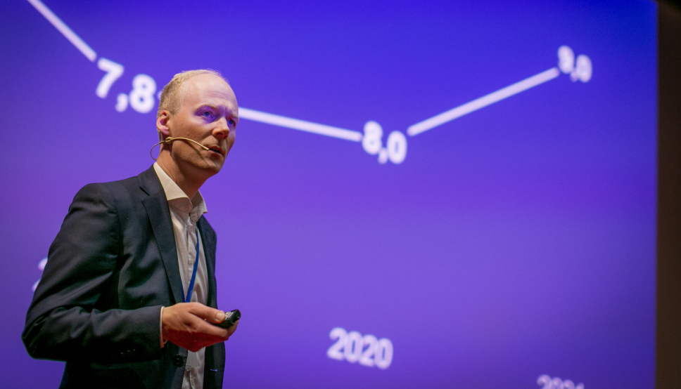 Bane NORs godsdirektør, Oskar Stenstrøm, presenterte også en planlagt økonomisk gods-ramme for selskapet frem til 2033.