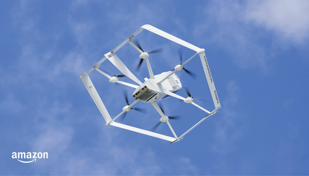 Gjennom årene har Amazon utviklet en rekke dronetyper for pakkeleveranser. Den foreløpig siste modellen er MK27-2.