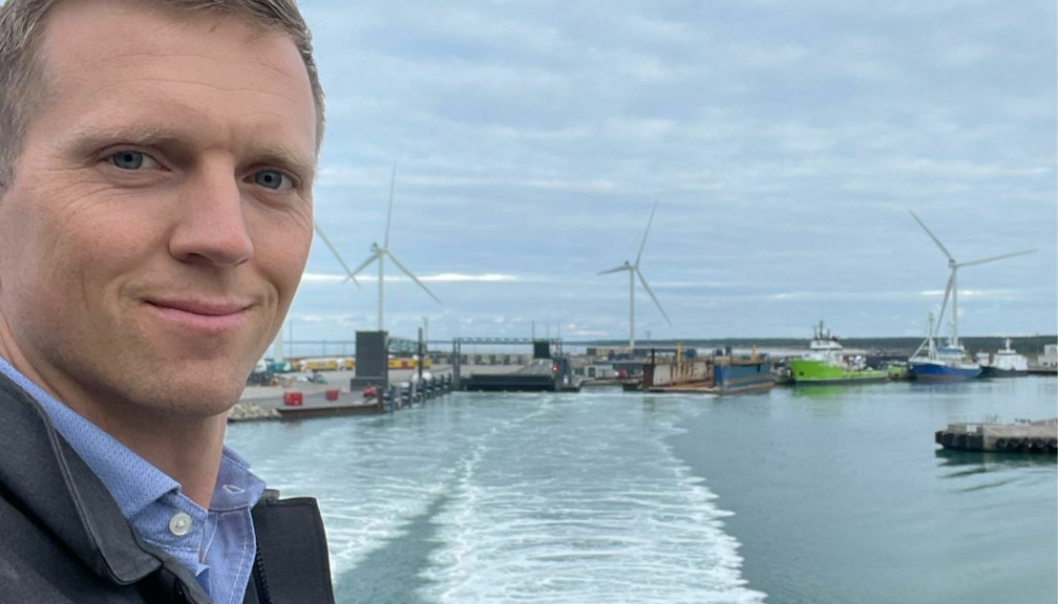 Mathias Bernander hopper av jobben som markedssjef i Kristiansand Havn. Nå vil han bli ordfører i sørlandsbyen.