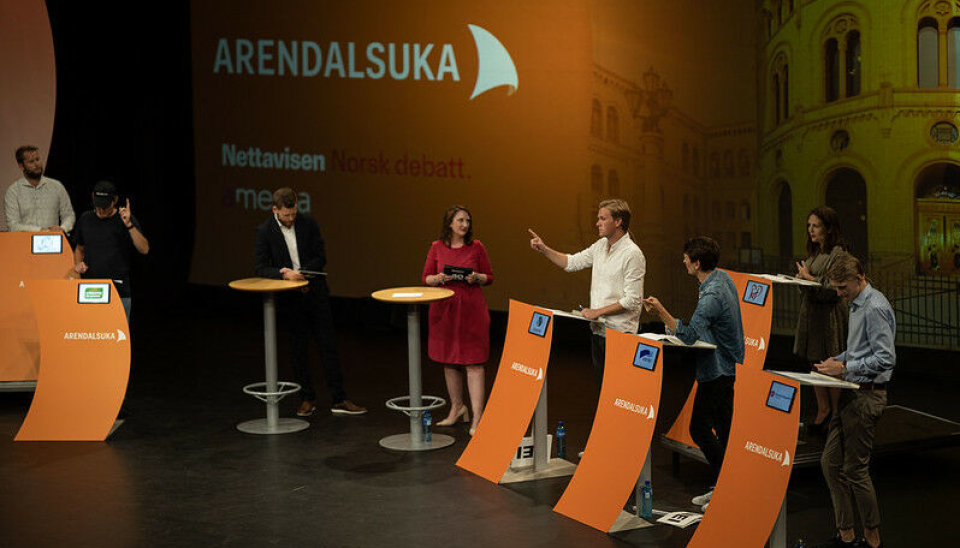 Arendalsuka er i gang