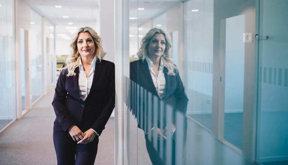 Få personer har tatt så raske steg inn i logistikkverdenen som Lorna Stangeland. (Foto: Atea)