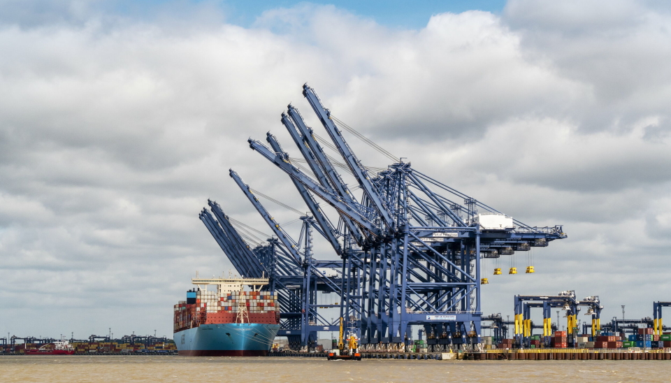 Havnearbeiderne i Port of Felixstowe er i konflikt med arbeidsgiverne og har lagt ned arbeidet frem til og med søndag 28. august.