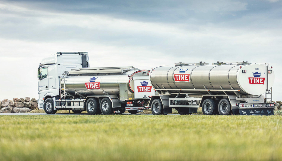 Tinekonsernet vil fremstå som en effektiv meieri- og transportbedrift.