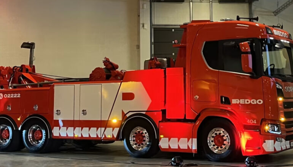 Nå begynner de første Redgo-bergingsbilene å rulle rundt på norske veier.