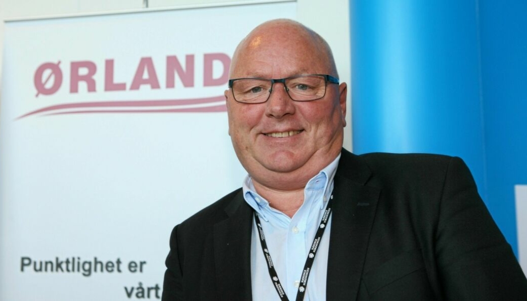 - Dette er en viktig milepel for oss, sier Kjell Haugland i Ørland Transport. Foto: Per Dagfinn Wolden