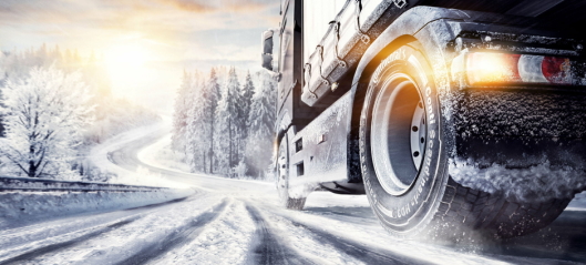 Husker du reglene for vinterdekk på lastebiler?