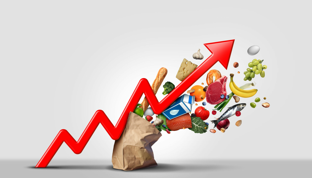 Konsumprisindeksen har steget med 7,5 prosent sammenlignet med oktober ifjor. Matvarer har vært en av de største kostnadsdriverne.