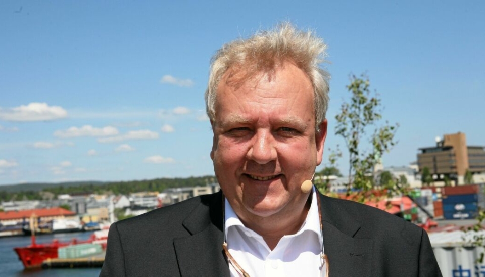 Logistikkdirektør Thomas Granfeldt jr i Norseman Wind. Foto: Per Dagfinn Wolden