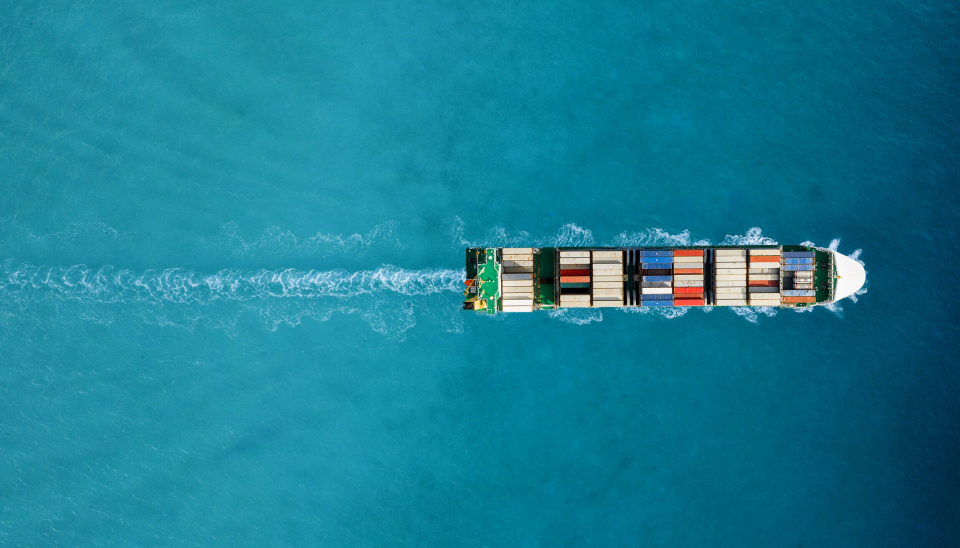 Det er ikke lenger stappfulle containerskip på vei ut fra de kinesiske havnene.