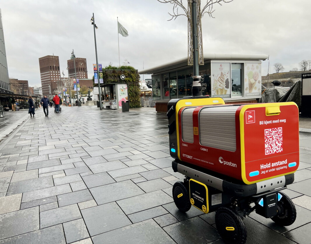 Posten høster erfaringer innen autonom robot-logistikk, men har ingen umiddelbare planer om noen storstilt utrulling. Posten høster erfaringer innen autonom robot-logistikk, men har ingen umiddelbare planer om noen storstilt utrulling.