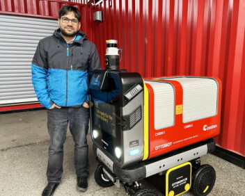 Ashish Gupta er sjefingeniør og med-gründer i autorobot-selskapet Ottonomy. Ashish Gupta er sjefingeniør og med-gründer i autorobot-selskapet Ottonomy.