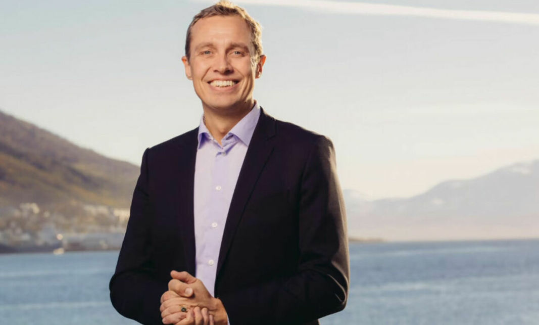 Adm. direktør Christian Chramer i Norges sjømatråd kan toe sine hender over ny lakserekord. Eksportverdien fra havbrukssektoren passerte for første gang 100 milliarder kroner.