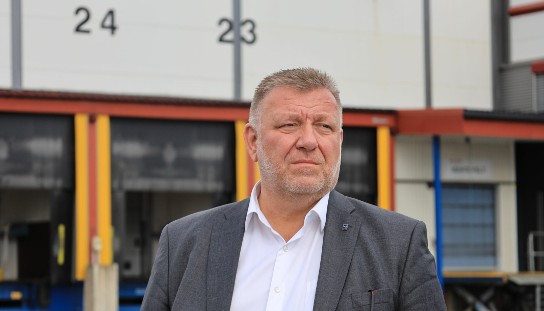 En sterkt bekymret NLF-sjef Geir A. Mo over den sterke økningen av kriminelle bander innen lastebilnæringen. (Foto: Elisabeth Nodland)