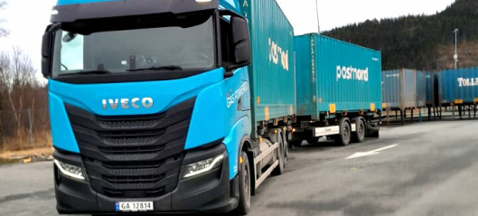 PostNord: Biogass-lastebil kjørte Oslo-Bergen-Oslo på én tank
