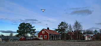 Aerit: Dronelevering i den svenske skjærgården for Ica