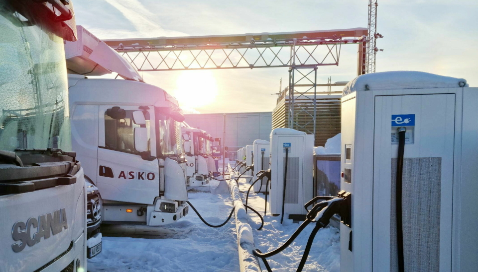 Etter nyttår har Asko rundt 40 elektriske lastebiler i drift. Innen 2026 skal tallet opp i 126.