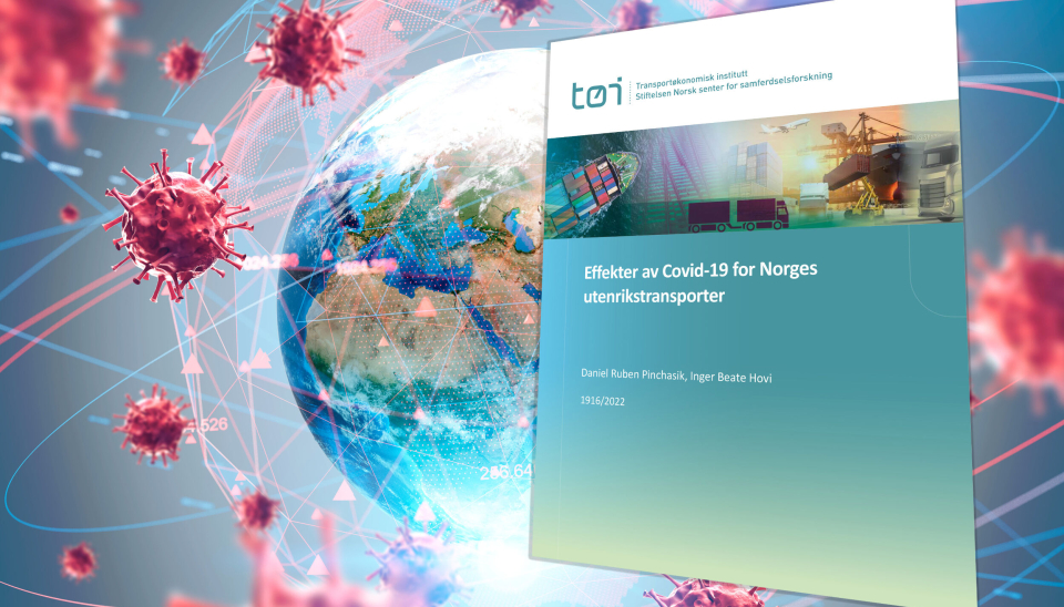 TØI-rapport: Store utfordringer for internasjonal godstransport under pandemien