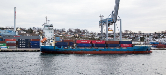 Moss Havn: Rekordår for containertrafikken