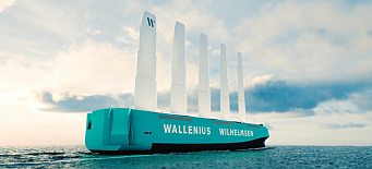 Wallenius Wilhelmsen: Skal bygge verdens første vinddrevne RoRo-skip