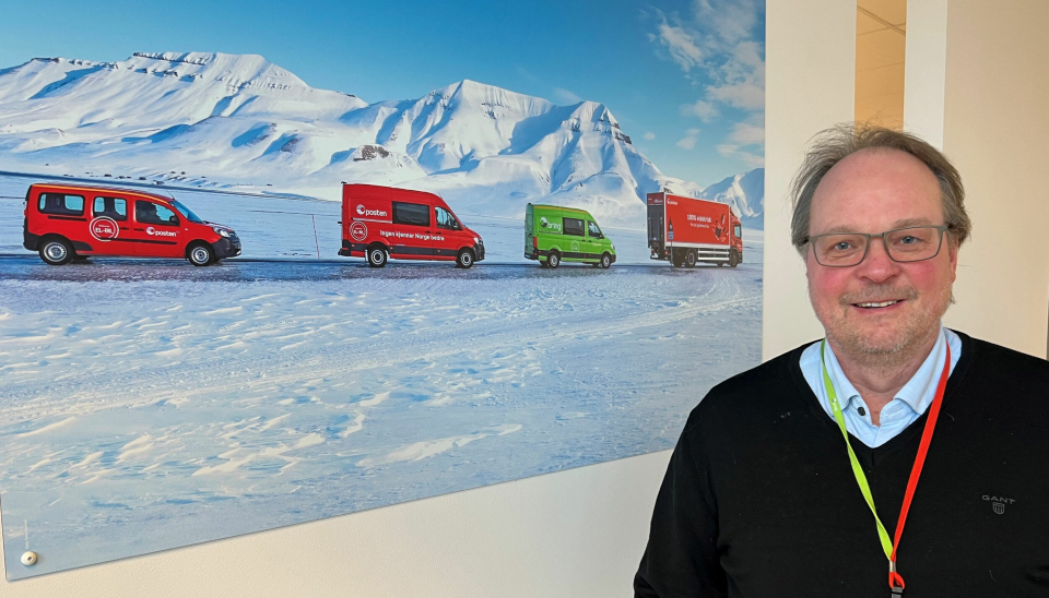 Lasse Snørteland leder forretningsområdet bildrift i Posten Bring.