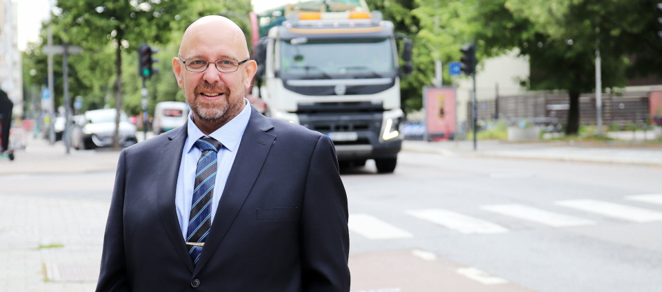 Jo Eirik Frøise er i gang med å forberede sin 20. Transport & Logistikk-konferanse.