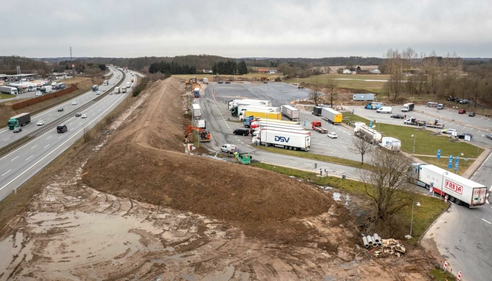 Fredag 24. mars åpnet Vejdirektoratet 52 nye rasteplasser ved Skærup Vest utenfor Vejle.