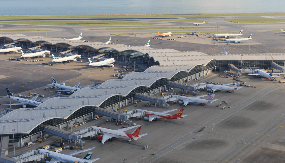 Hong Kong International Airport (HKIA) var størst på cargo også i 2022.