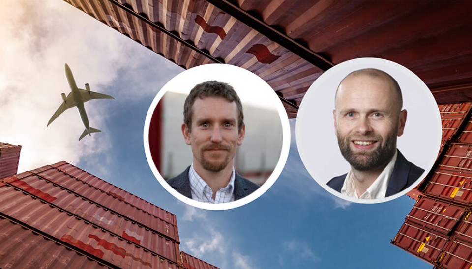 Isak Bergqvist fra Bring Cargo (f.v.) og Christer Busse fra Leman er nye i NFF-styret.